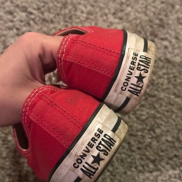 Women’s Red Converse - Picture 10 of 12